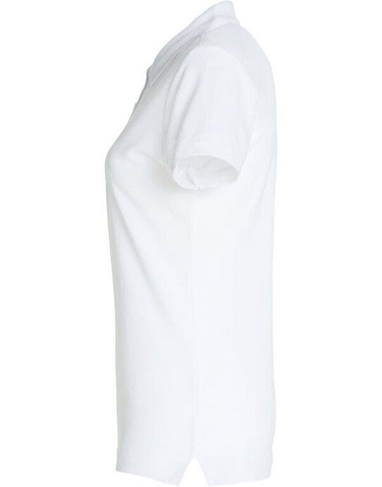 Clique CQ028231 Ladies Basic Polo - White