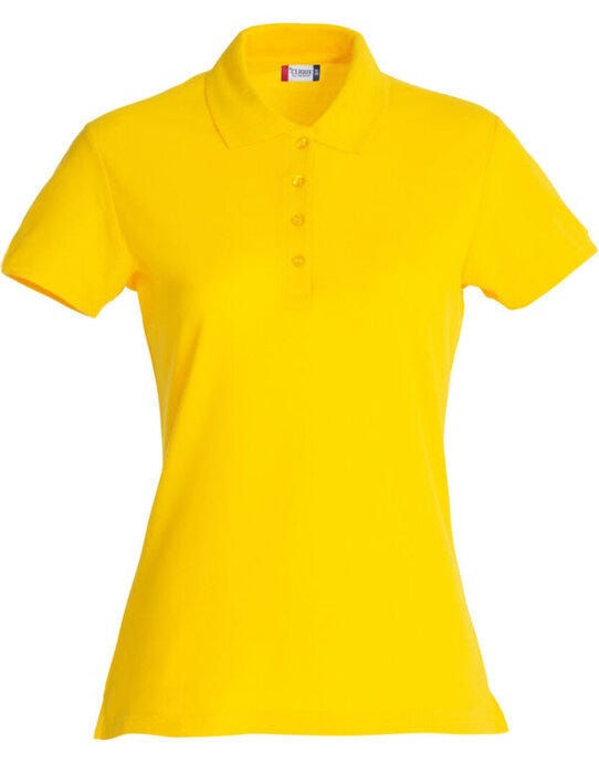 Clique CQ028231 Ladies Basic Polo - Lemon