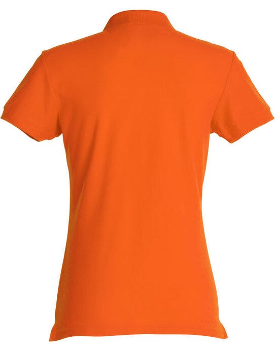 Clique CQ028231 Ladies Basic Polo - Blood Orange