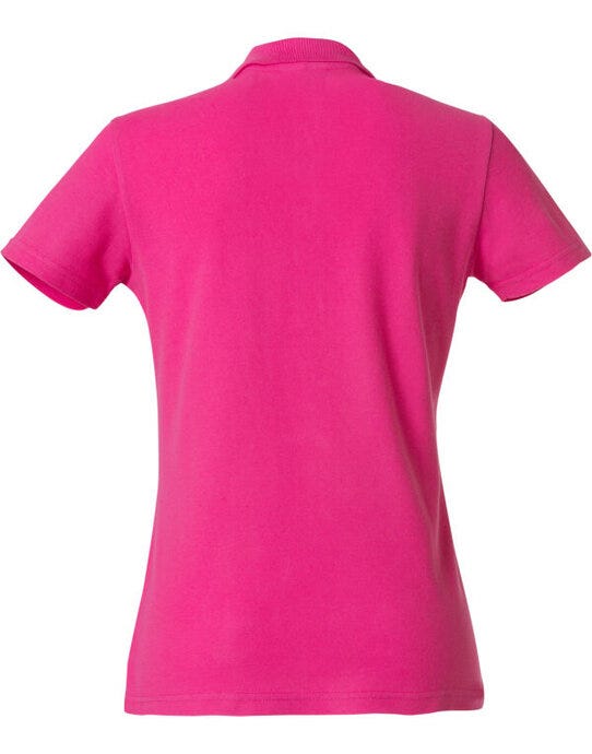 Clique CQ028231 Ladies Basic Polo - Bright Cerise