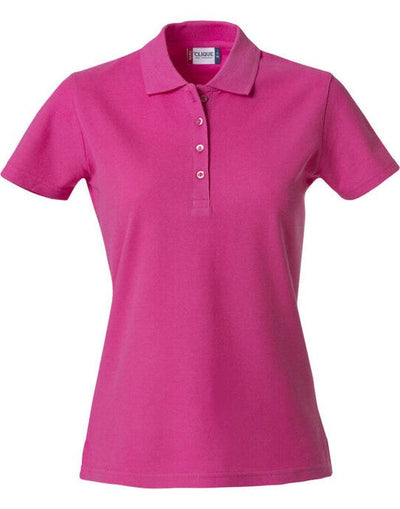Clique CQ028231 Ladies Basic Polo - Bright Cerise