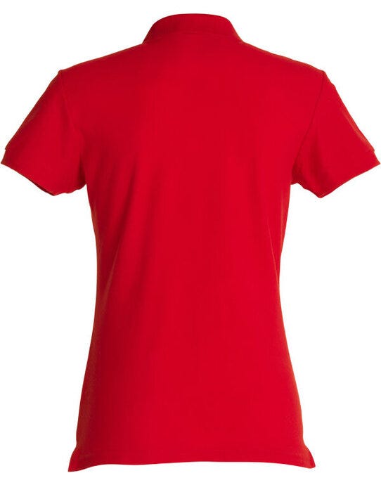 Clique CQ028231 Ladies Basic Polo - Red