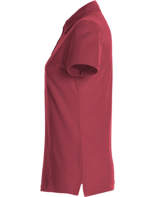 Clique CQ028231 Ladies Basic Polo - Burgundy