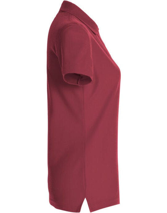Clique CQ028231 Ladies Basic Polo - Burgundy