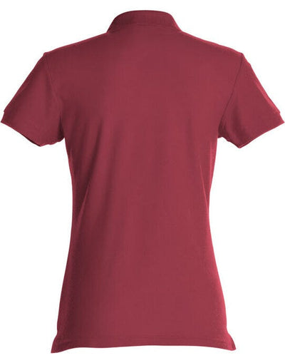 Clique CQ028231 Ladies Basic Polo - Burgundy