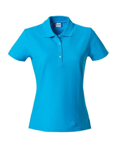 Clique CQ028231 Ladies Basic Polo - Turquoise