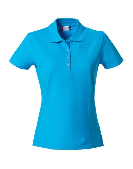 Clique CQ028231 Ladies Basic Polo - Turquoise