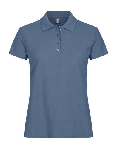 Clique CQ028231 Ladies Basic Polo - Steel Blue