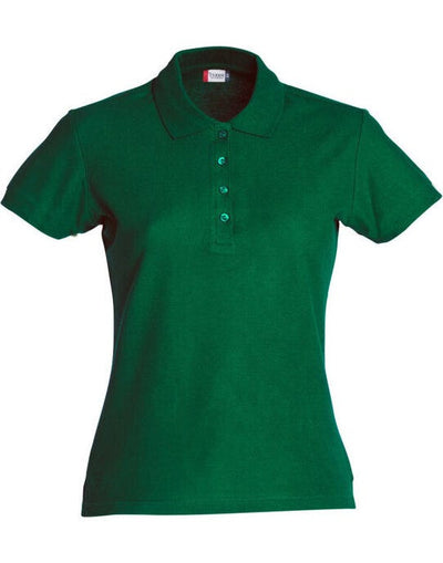 Clique CQ028231 Ladies Basic Polo - Bottle Green