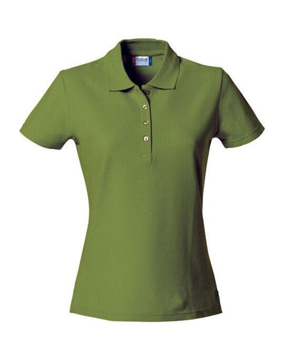 Clique CQ028231 Ladies Basic Polo - Army Green
