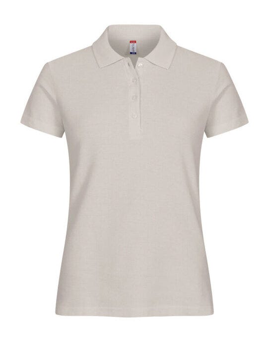 Clique CQ028231 Ladies Basic Polo - Stone