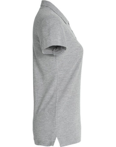 Clique CQ028231 Ladies Basic Polo - Grey Melange