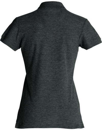 Clique CQ028231 Ladies Basic Polo - Anthracite Melange