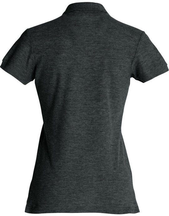 Clique CQ028231 Ladies Basic Polo - Anthracite Melange