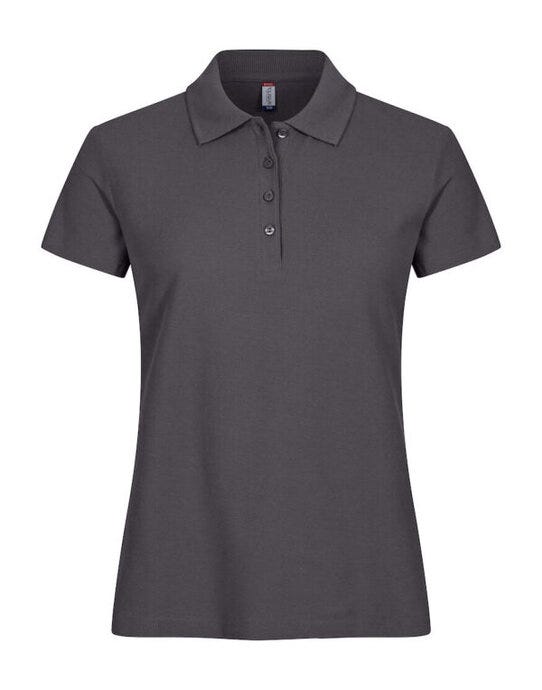 Clique CQ028231 Ladies Basic Polo - Metal Grey