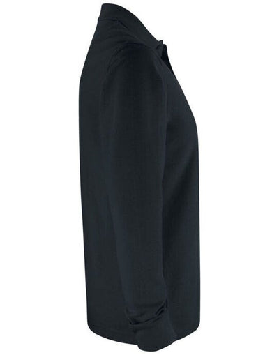 Clique CQ028235 Basic Pocket Polo L/S - Black