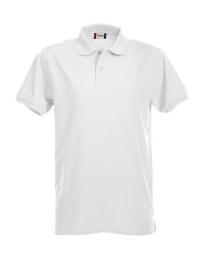 Clique CQ028240 Stretch Premium Polo - White