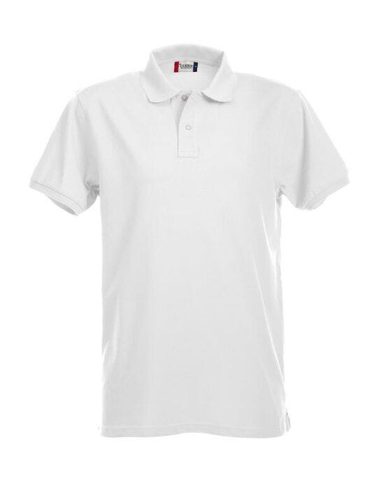 Clique CQ028240 Stretch Premium Polo - White