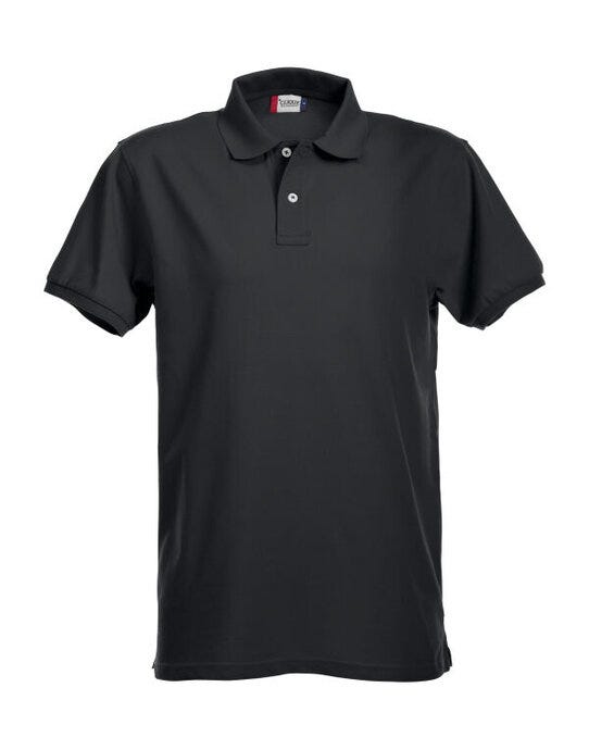 Clique CQ028240 Stretch Premium Polo - Black