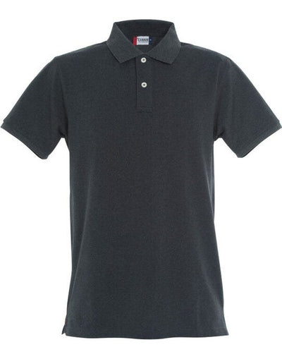 Clique CQ028240 Stretch Premium Polo - Anthracite Melange