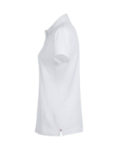 Clique CQ028241 Ladies Stretch Premium Polo - White