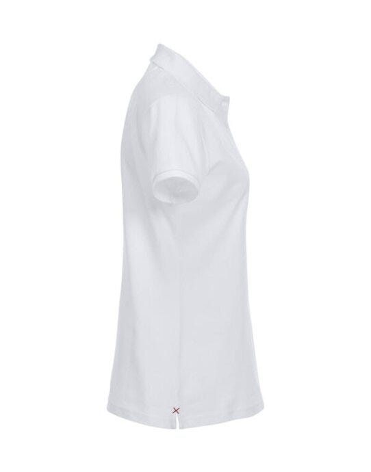 Clique CQ028241 Ladies Stretch Premium Polo - White