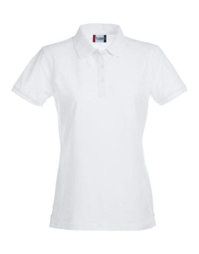 Clique CQ028241 Ladies Stretch Premium Polo - White