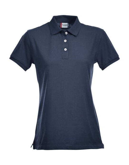 Clique CQ028241 Ladies Stretch Premium Polo - Dark Navy