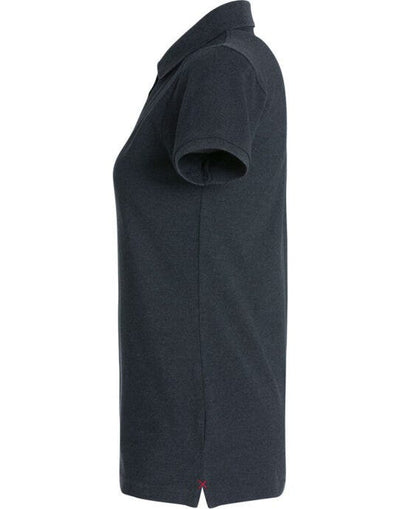 Clique CQ028241 Ladies Stretch Premium Polo - Anthracite Melange