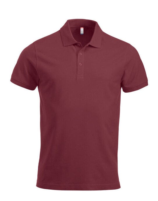 Clique CQ028244 Short Sleeve Classic Lincoln - Burgundy