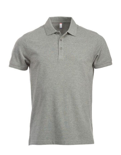 Clique CQ028244 Short Sleeve Classic Lincoln - Grey Melange