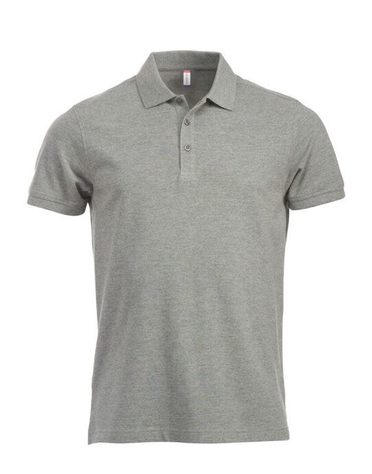 Clique CQ028244 Short Sleeve Classic Lincoln - Grey Melange
