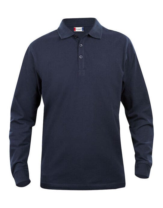Clique CQ028245 Long Sleeve Classic Lincoln - Dark Navy