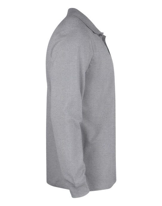 Clique CQ028245 Long Sleeve Classic Lincoln - Grey Melange