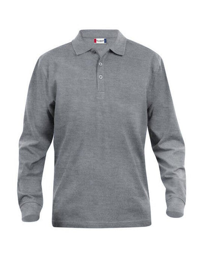 Clique CQ028245 Long Sleeve Classic Lincoln - Grey Melange