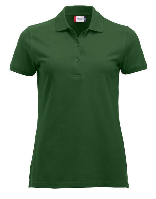 Clique CQ028246 Short Sleeve Classic Marion - Bottle Green