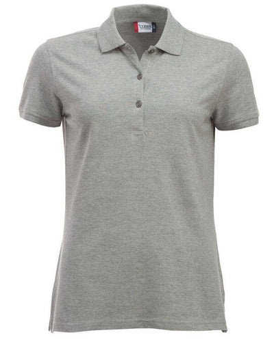 Clique CQ028246 Short Sleeve Classic Marion - Grey Melange