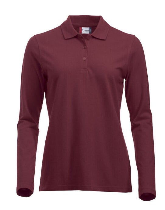 Clique CQ028247 Long Sleeve Classic Marion - Burgundy