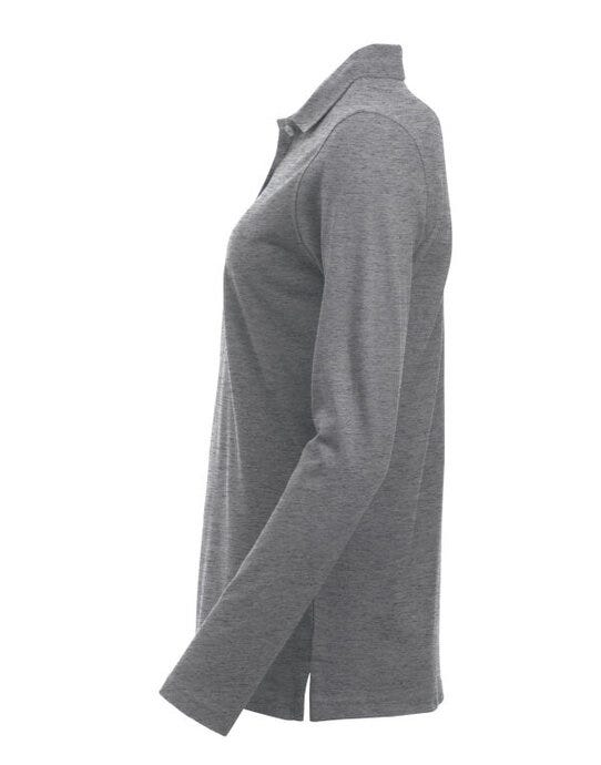 Clique CQ028247 Long Sleeve Classic Marion - Grey Melange