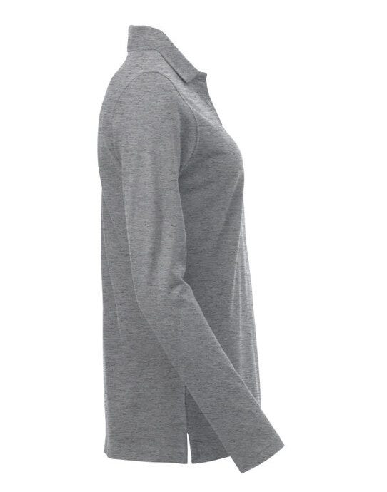 Clique CQ028247 Long Sleeve Classic Marion - Grey Melange