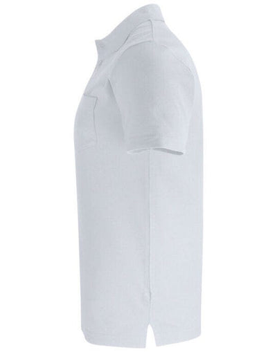 Clique CQ028255 Basic Polo With Pocket - White