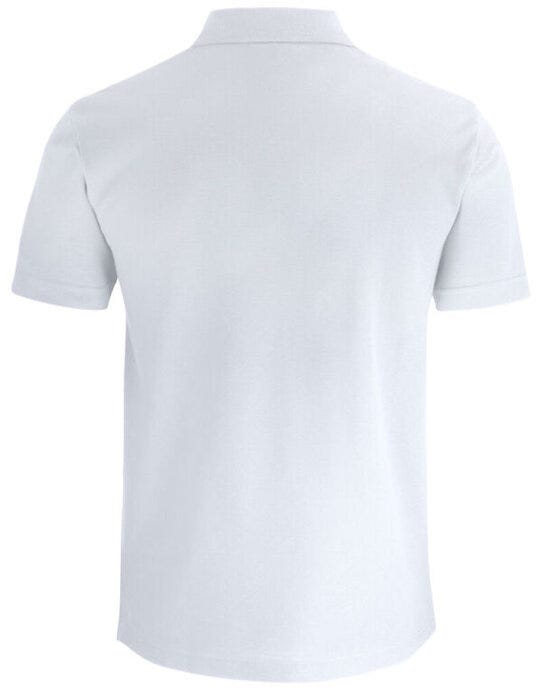 Clique CQ028255 Basic Polo With Pocket - White