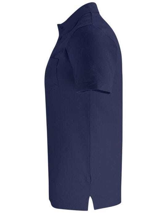Clique CQ028255 Basic Polo With Pocket - Dark Navy