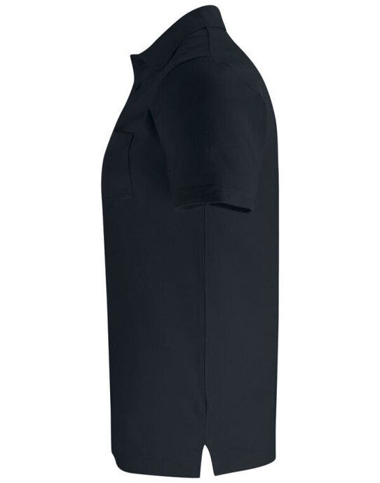 Clique CQ028255 Basic Polo With Pocket - Black