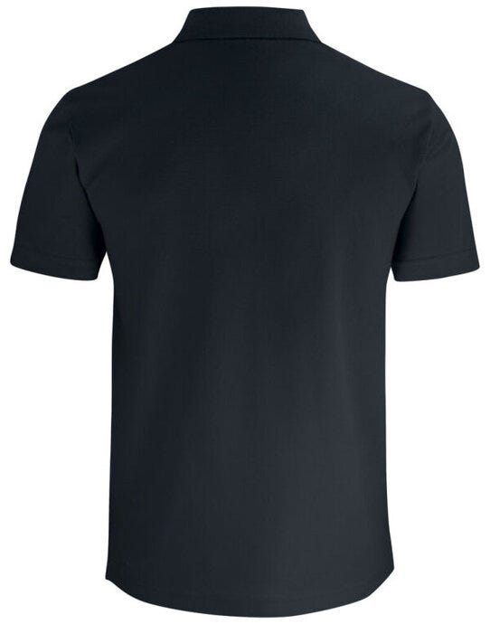 Clique CQ028255 Basic Polo With Pocket - Black