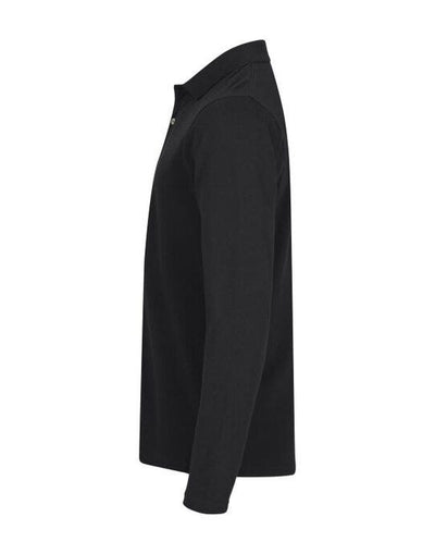 Clique CQ028262 Stretch Premium L/S Polo - Black