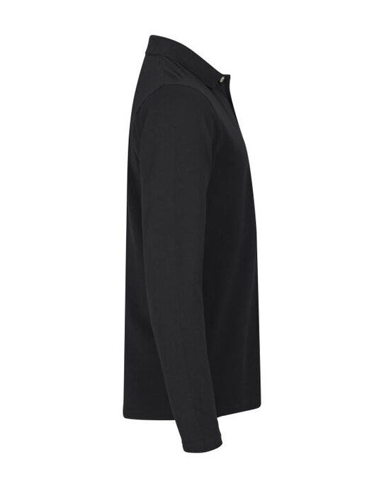 Clique CQ028262 Stretch Premium L/S Polo - Black