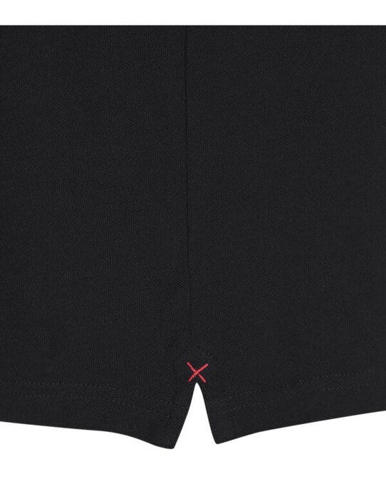 Clique CQ028262 Stretch Premium L/S Polo - Black