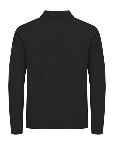 Clique CQ028262 Stretch Premium L/S Polo - Black