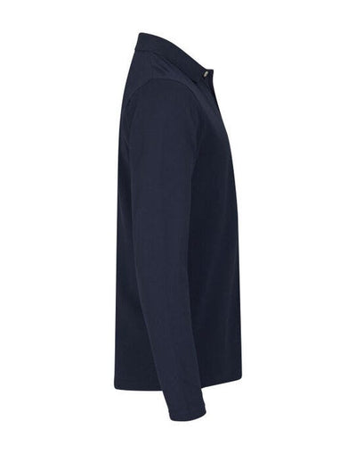 Clique CQ028262 Stretch Premium L/S Polo - Dark Navy